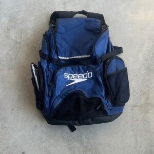 Speedo Navy and Black Swim Backpack